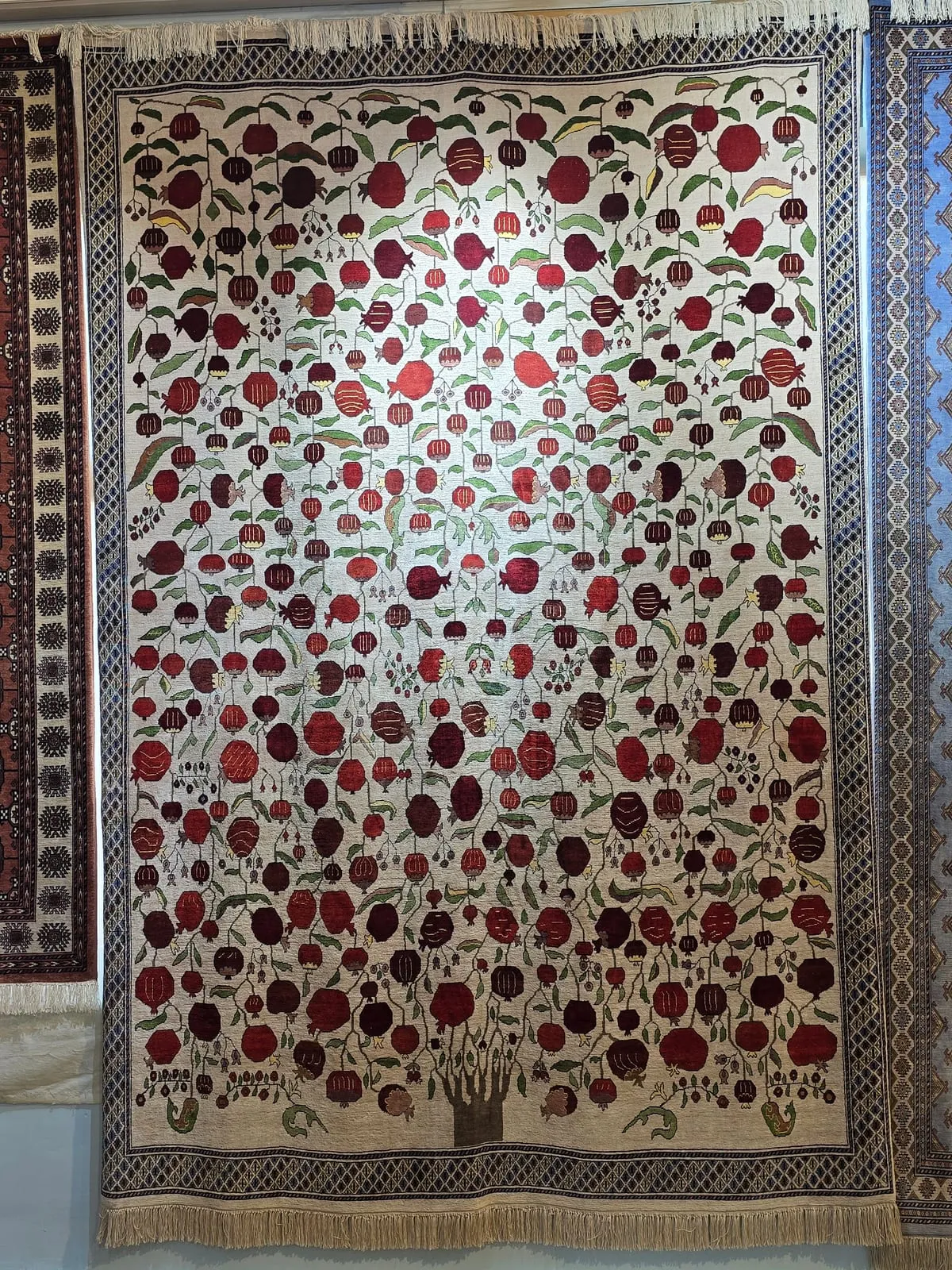 Kobierzec z drzewem granatu