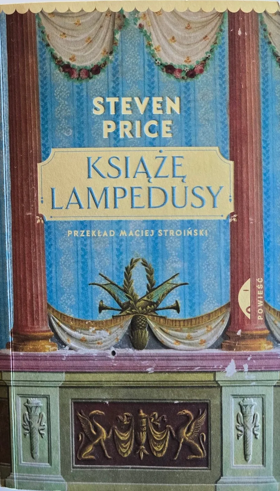 Okładka „Książę Lampedusy”