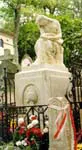 Paryż cmentarz Pere Lachaise