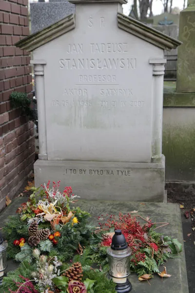 Poważki grób Jana Tadeusza Stanisławskiego